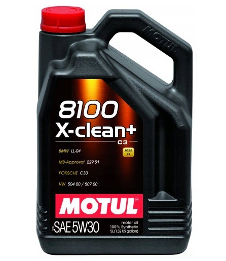Olej, 8100 X-CLEAN+ 5W30 106377 MOTUL